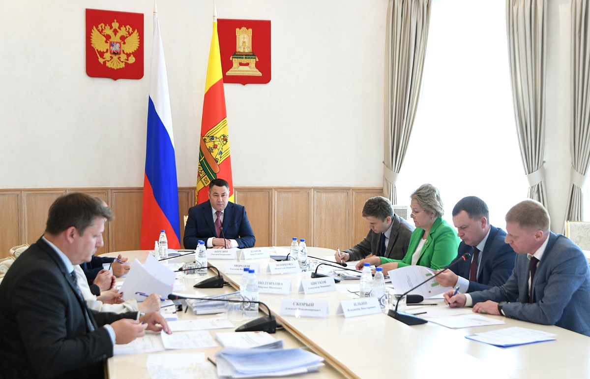 Губернатор Игорь Руденя провел совещание с заместителями председателя Правительства
