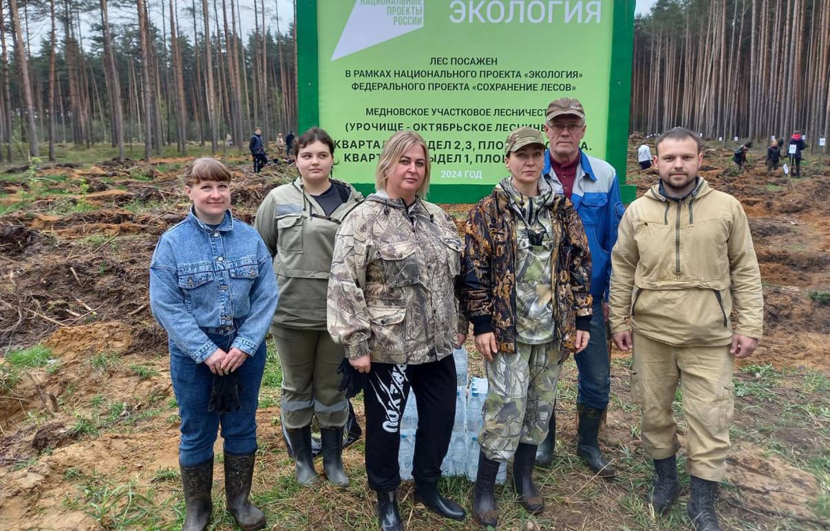 В Тверской области в рамках международной акции «Сад памяти» высажено более 2,3 млн штук сеянцев и саженцев деревьев