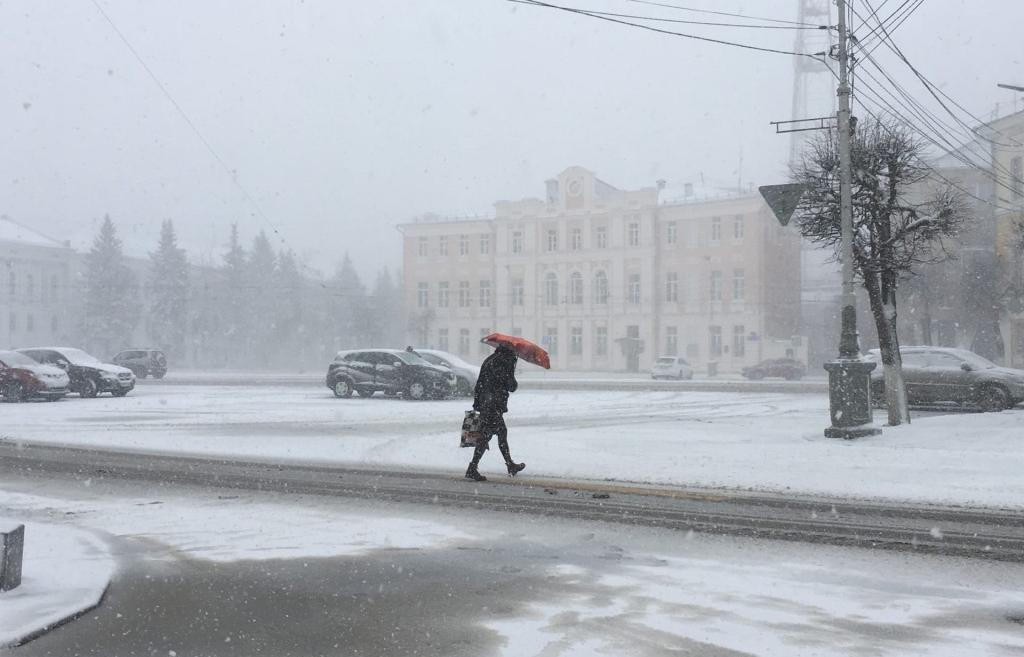 Желтый уровень опасности объявлен в Тверской области