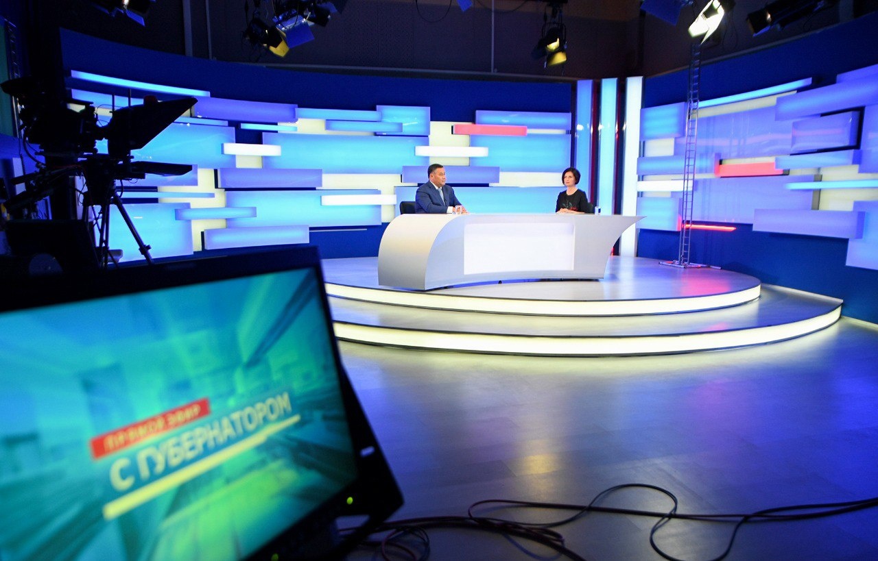 Губернатор Игорь Руденя ответил на актуальные вопросы в прямом эфире телеканала «Россия 24» Тверь  - новости Афанасий