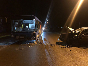 Два человека пострадали в ДТП с автобусом в Ржеве  - новости Афанасий