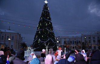 В Жарковском на главной площади установят живую ель - новости Афанасий