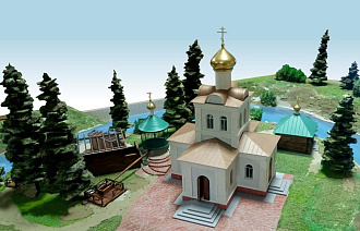 Создан макет Оковецкого ключа для музея в Селижарово - новости Афанасий