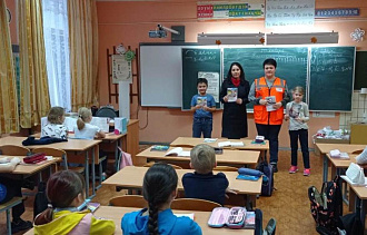 В Тверской области транспортные полицейские напомнили школьникам о безопасности на железной дороге - новости Афанасий