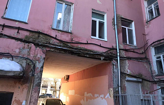 В Твери выясняют причины обрушения фасада дома №5 по улице Радищева - новости Афанасий