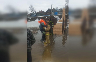 В Тверской области спасли ребенка, который застрял на окруженной водой площадке  - новости Афанасий