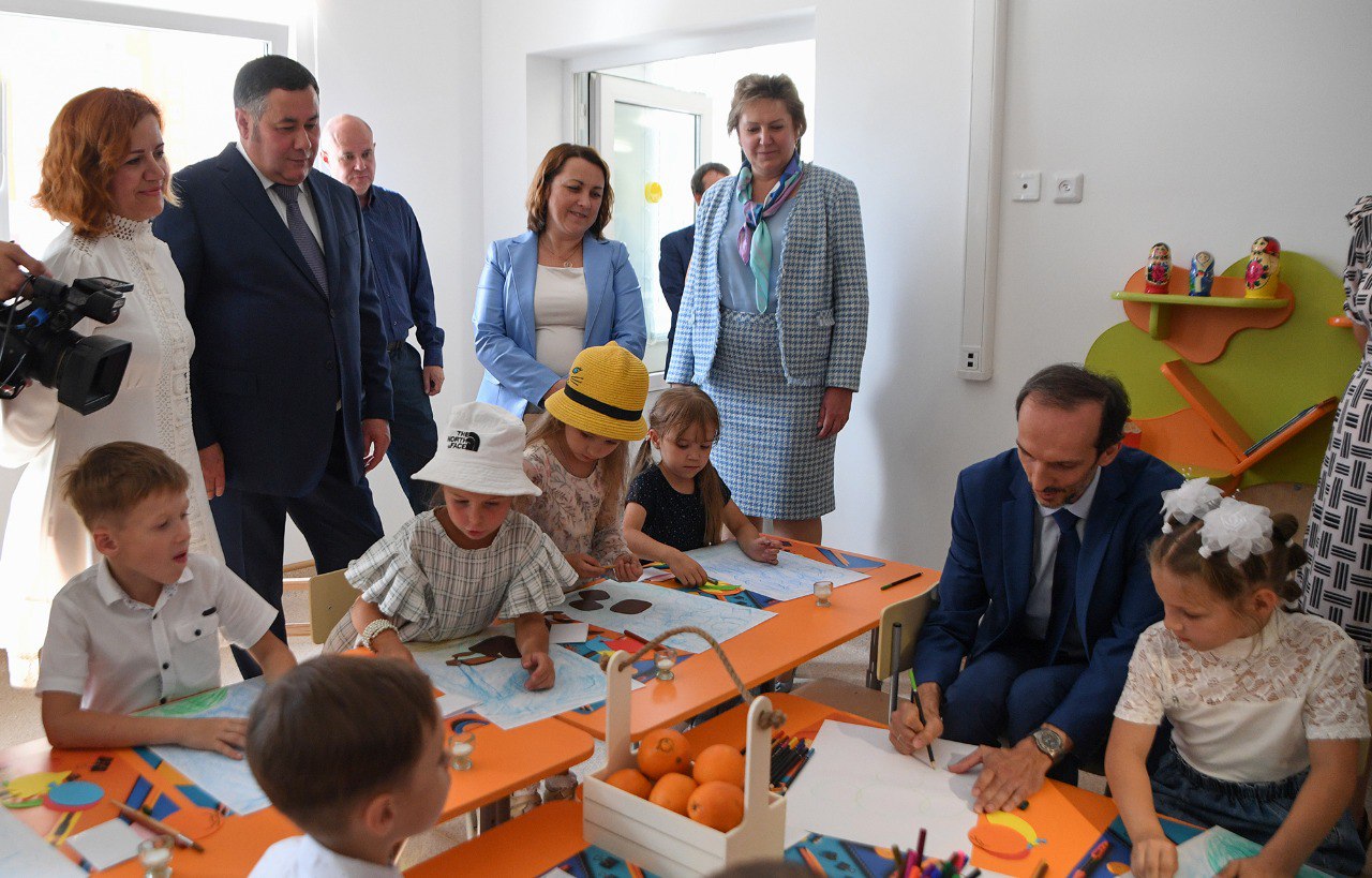 В Твери открыли новый детский сад | 30.08.2022 | Тверь - БезФормата