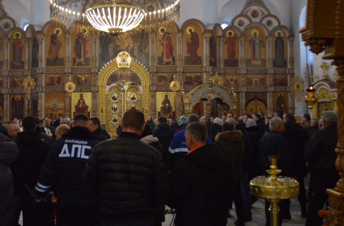 Похороны Олега Седова