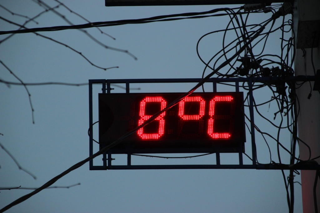 в Твери теплый декабрь