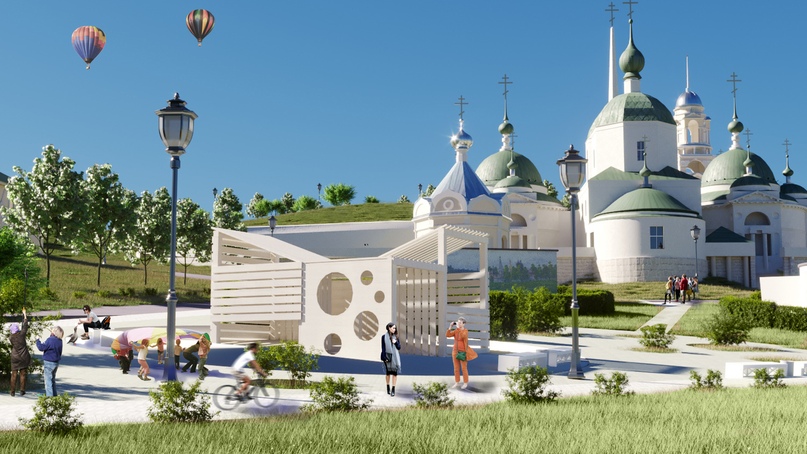 концепция благоустройства Старицы